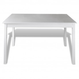 Set mobilier de bucătărie, 5 piese, alb - Img 3