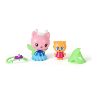 Spin Master Casa De Papusi Gabby Film Pachet 2 Figurine Queen Kitty Faury Si Kitty Gnome Spm6072884-20151835 - Img 4