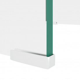 Stativ TV/monitor, sticlă transparentă, 40 x 25 x 11 cm - Img 5