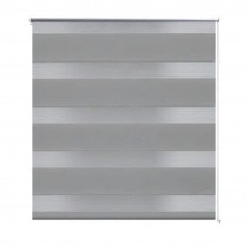 Stor Zebra 50 x 100 cm Gri - Img 2