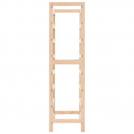 Suport sticle de vin, lemn de cedru, 57,5 x 28 x 102 cm - Img 4