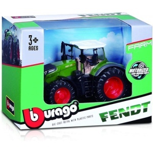Tractor Bburago Fendt 1050 Vario Farmland 18-31611 Verde - Img 4