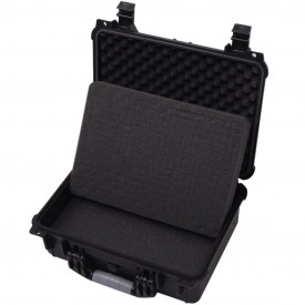 Valiză de protecție pentru echipamente 40.6x33x17.4 cm, Negru - Img 4