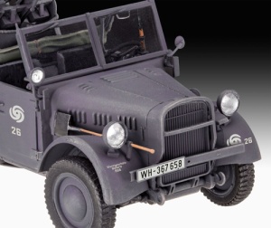 Vehicul Militar Revell Le. Gl. Einheits-Pkw 4 Scara 1:35 Rev03339 - Img 4