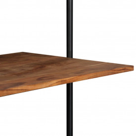 vidaXL Birou de perete, 90 x 40 x 170 cm, lemn masiv de acacia - Img 6