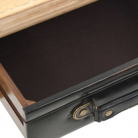 vidaXL Dulap cu sertare, lemn masiv de brad, 80 x 36 x 75 cm - Img 6