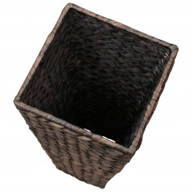 vidaXL Jardiniere de grădină, 3 buc., maro închis, zambilă de apă - Img 6