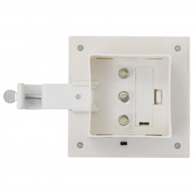 vidaXL Lămpi solare de exterior cu LED, 6 buc, alb, 12 cm, pătrat - Img 7
