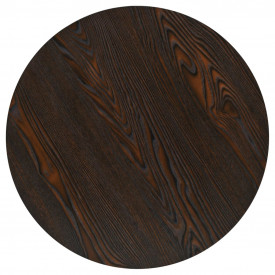 vidaXL Masă bistro, MDF și oțel, rotundă, 60x75 cm, Cenușiu închis - Img 4