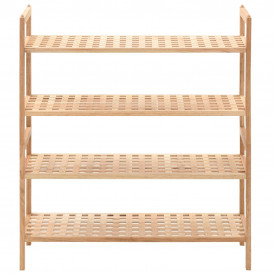 vidaXL Pantofar din lemn masiv de nuc, 69 x 26 x 81 cm - Img 2