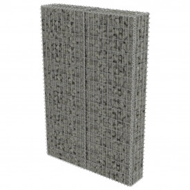 vidaXL Perete gabion cu capace, oțel galvanizat, 100 x 20 x 150 cm - Img 2