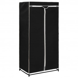 vidaXL Șifoniere, 2 buc., negru, 75 x 50 x 160 cm - Img 3