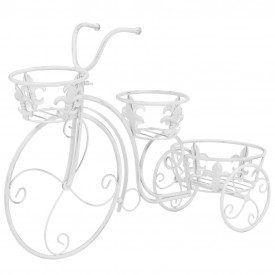 vidaXL Suport de plante model bicicletă, stil vintage, metal - Img 2