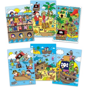 Water Magic: Carte de colorat Pirati - Img 3