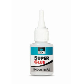 Adeziv instant cianoacrilat BISON Super Glue Industrial, 20g - Img 2
