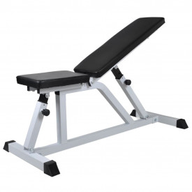 Bancă de antrenament cu set de haltere și gantere, 30,5 kg - Img 6