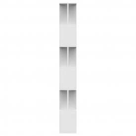 Bibliotecă/Separator cameră, alb, 80 x 24 x 192 cm, PAL - Img 6
