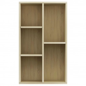 Bibliotecă/Servantă, stejar Sonoma, 45 x 25 x 80 cm, PAL - Img 4