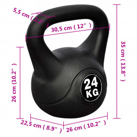 Bilă pentru exerciții Kettlebell - Img 4