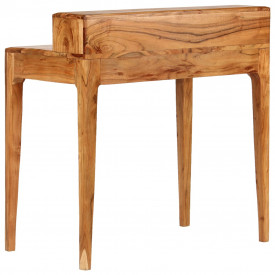 Birou de lucru cu sertare, lemn masiv, 88 x 50 x 90 cm - Img 4