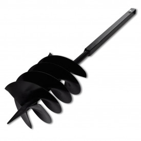 Burghiu manual găuri în pământ 200 mm cu tub prelungitor 9 m - Img 4