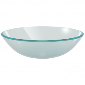 Chiuvetă din sticlă securizată, 42 cm, mătuită - Img 2