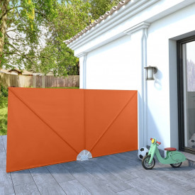 Copertină de grădină pliabilă 300 x 150 cm cărămiziu