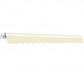 Copertină pliabilă cu acționare manuală, 400 cm, crem - Img 3