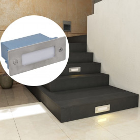 Corpuri de iluminat trepte cu LED 44 x 111 x 56 mm, 12 buc. - Img 6