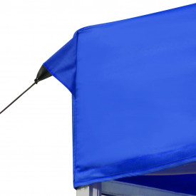 Cort de petrecere pliabil profesional albastru 6x3 m aluminiu - Img 5