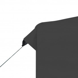 Cort de petrecere pliabil profesional, antracit, 3x3m, aluminiu - Img 3