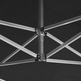 Cort de petrecere pliabil profesional antracit 4,5x3 m aluminiu - Img 7