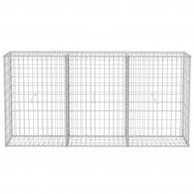 Coș gabion din oțel, 200 x 30 x 100 cm - Img 2