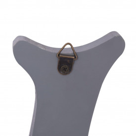 Cuier de perete WELCOME, gri, 74 x 29,5 cm - Img 5