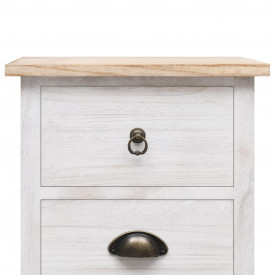 Dulap lateral, 35 x 25 x 87 cm, lemn de paulownia - Img 5