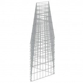 Gabion perete, oțel galvanizat, 450 x 30 x 50 cm - Img 6
