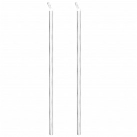 Gard de sârmă galvanizată cu țăruș ancorare stâlp, 15 x 0,8 m - Img 6