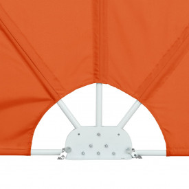 Grădină Umbrelă pliabilă 240x160 cm cărămiziu - Img 8