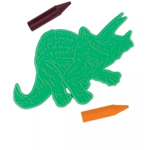 Joc creativ 8 Sabloane pentru desen - Dinozauri Galt - Img 3