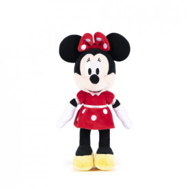 Jucarie de plus Disney Minnie cu rochita rosie, 60 cm
