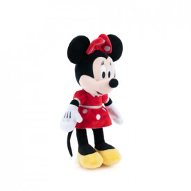Jucarie de plus Disney Minnie cu rochita rosie, 60 cm - Img 3