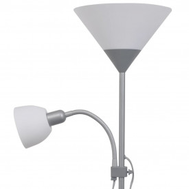Lampă de podea, Gri - Img 4
