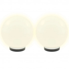 Lămpi glob cu LED, 4 buc., 25 cm, PMMA, sferic - Img 3
