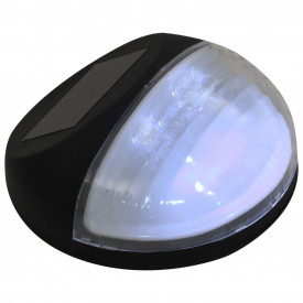Lămpi solare de exterior, 24 buc., negru, rotund, LED - Img 6