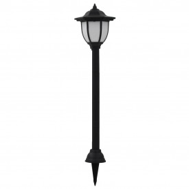 Lămpi solare de exterior cu LED, 3 buc, negru - Img 3