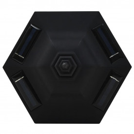 Lămpi solare de exterior cu LED, 3 buc, negru - Img 8