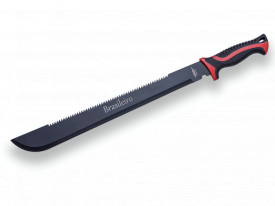 Maceta Joker Brasileiro, lama inoxidabila 46 cm, cu dinti ferastrau si husa - Img 2