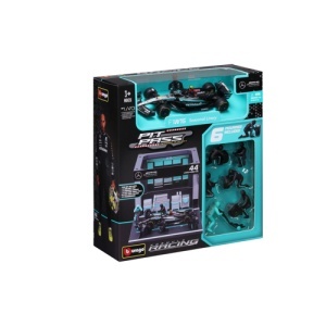Macheta Bburago 1:43 Formula Pit Pass-Mercedes Amg Petr. W15 Team #44 Lewis Hamilton Bb38452/44 - Img 3