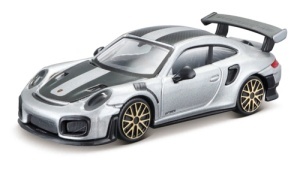 Macheta Bburago 1/43 Street Fire Blister Porsche 911 Gt2 Rs Gru Metalic Bb30001-30388
