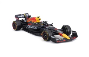 Macheta masinuta Bburago 1/18 Oracle Red Bull Racing sofer Sergio Perez cu casca BB18003/11 - Img 2